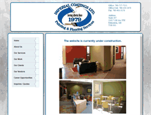 Tablet Screenshot of imperialcoatings.com